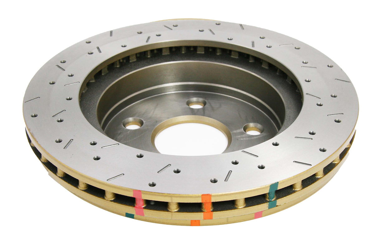 DBA 05-09 Dodge Durango/05-10 Ram 4000 Series Drilled and Slotted Front Rotor - DBA42442XS
