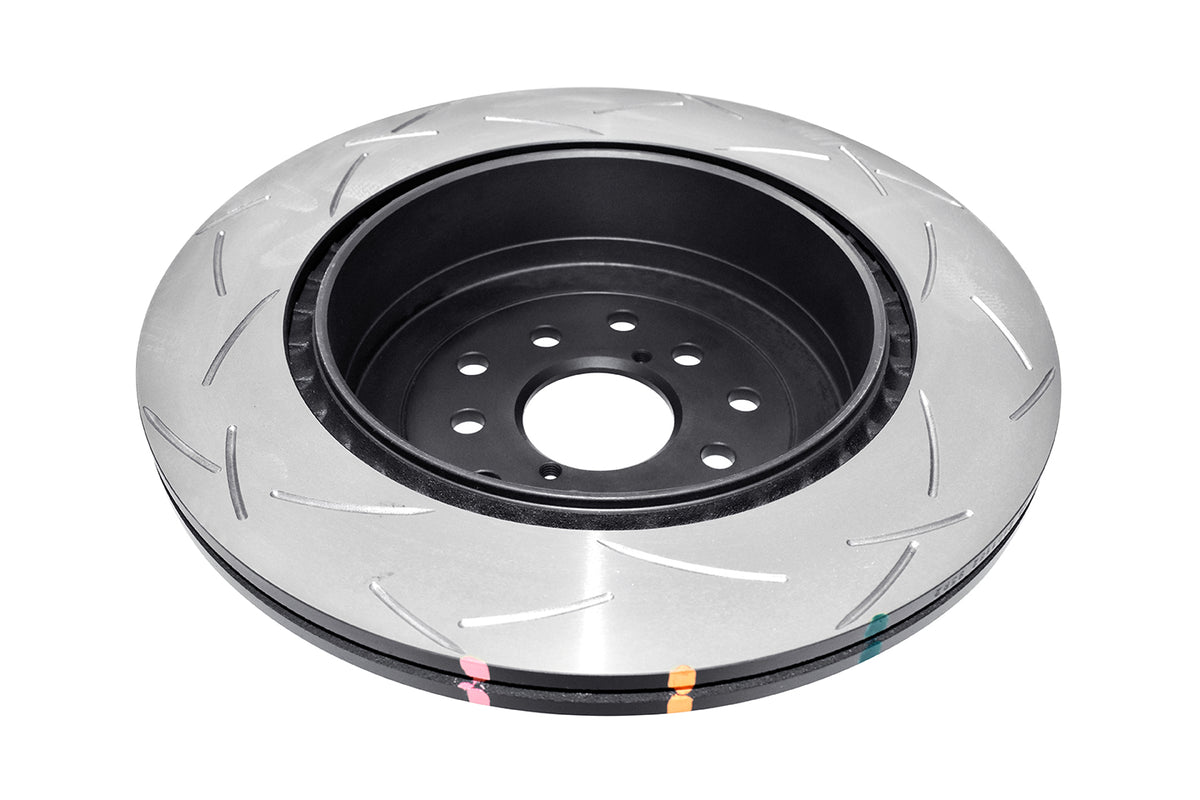 DBA 08-10 STi/2017 BRZ w/Perf. Pkg. Dual-Drilled Rear Slotted 4000 Series Rotor - DBA42656S-10