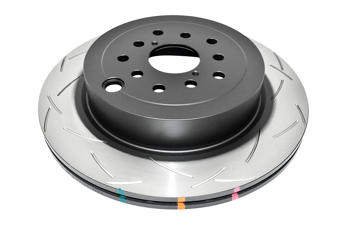 DBA 08-10 STi/2017 BRZ w/Perf. Pkg. Dual-Drilled Rear Slotted 4000 Series Rotor - DBA42656S-10