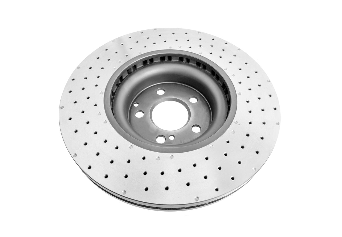 DBA 2010 Mercedes-Benz CL550 AMG Sport Package Front 4000 Series Drilled Rotor - DBA42690XD