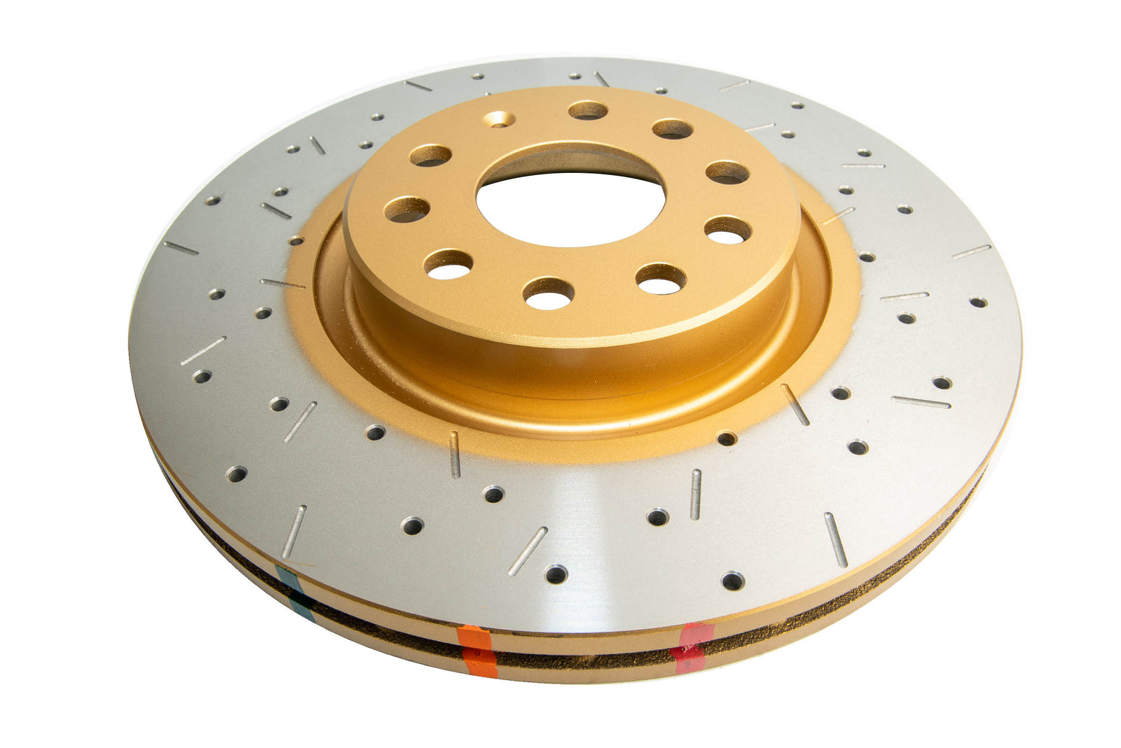DBA 06-08 Audi A3 / 10/06+ TT / 10/04-10 VW Golf Front Drilled & Slotted 4000 Series Rotor - DBA42806XS