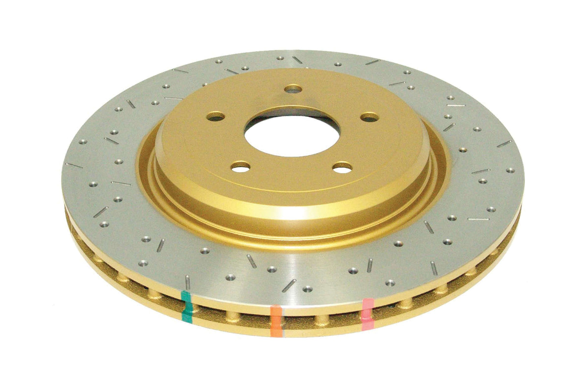 DBA 05-12 Corvette C6 w/Z06 pkg Rear Drilled & Slotted 4000 Series Rotor - DBA42993XS