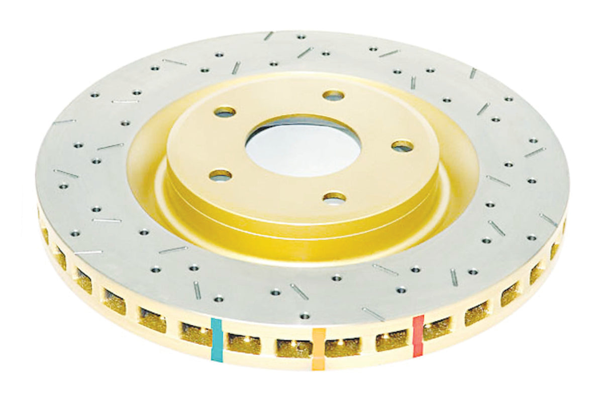DBA 97-04 Corvette C5/C6 Front Drilled & Slotted 4000 Series Rotor - DBA42994XS