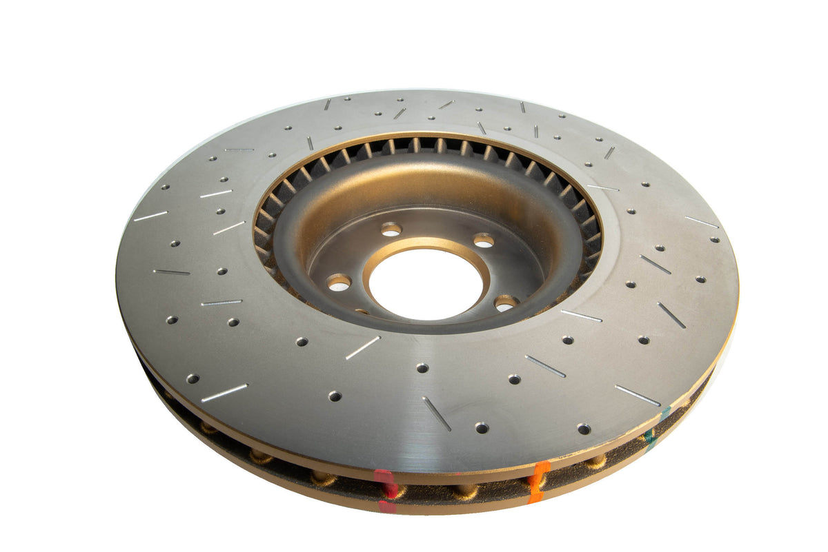 DBA 13-18 Land Rover Range Rover (w/Brembo Brakes) Front 4000 Series Drilled & Slotted Rotor - DBA43090XS