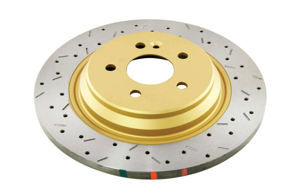 DBA 00-01 Mercedes-Benz ML430 163.172 Rear 4000 Series Drilled & Slotted Rotor - DBA4553XS