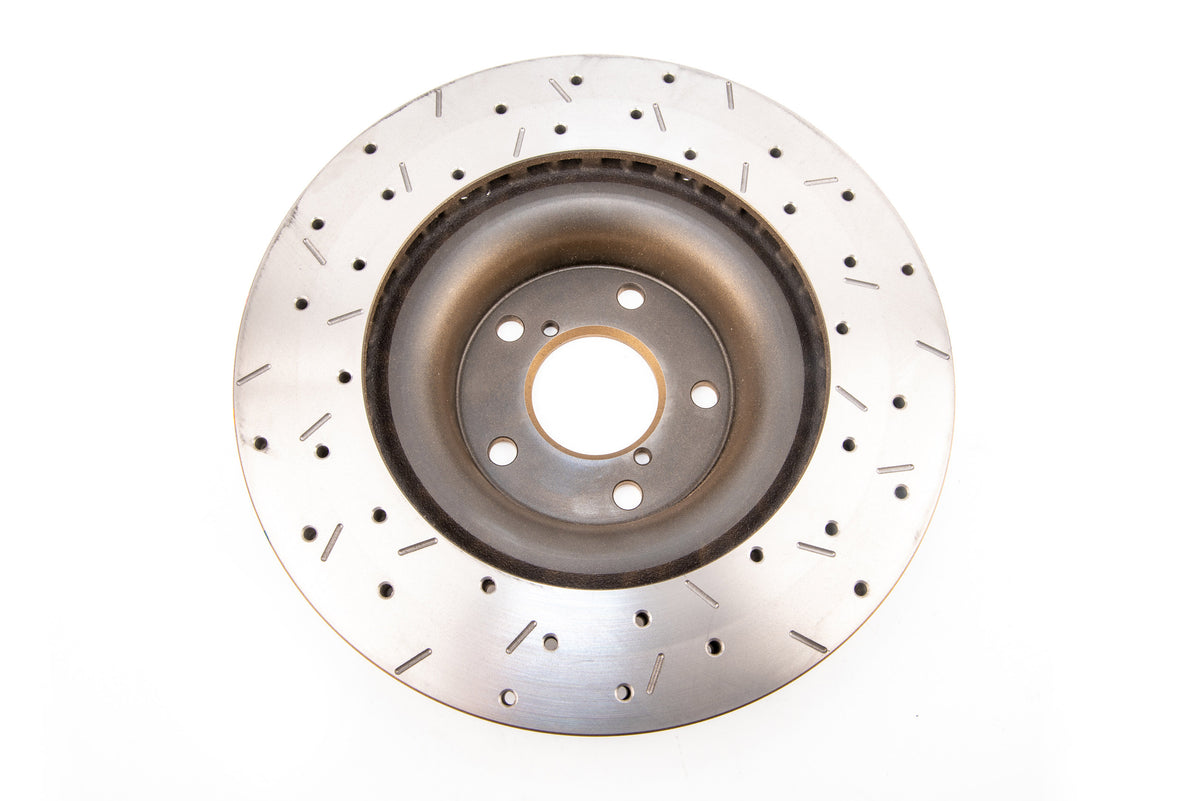 DBA 12+ Subaru/Scion BRZ/FR-S Limited & Premium (US Spec) Front Drilled & Slotted 4000 Series Rotor - DBA4650XS