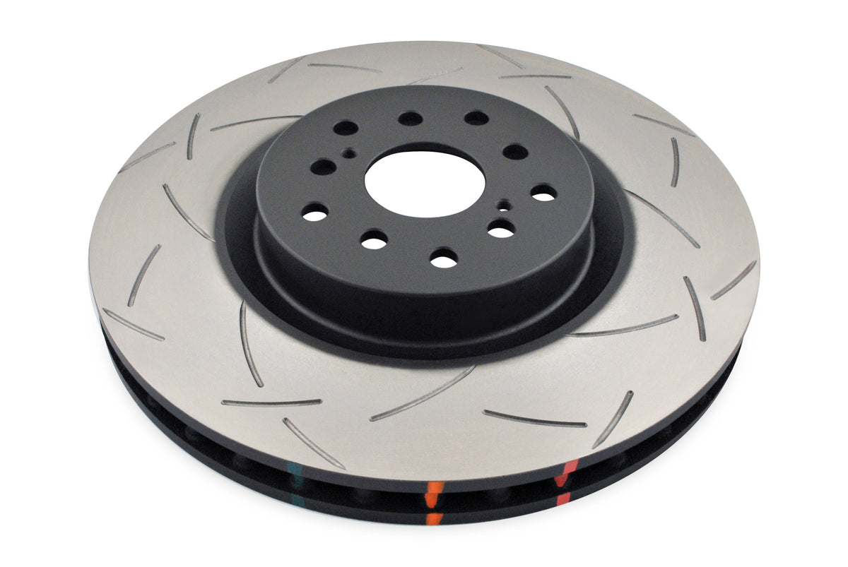 DBA 04-12 Subaru STi/2017 BRZ w/Perf. Pkg. 10 Stud Hole Front Slotted 4000 Series Rotor - DBA4654S-10