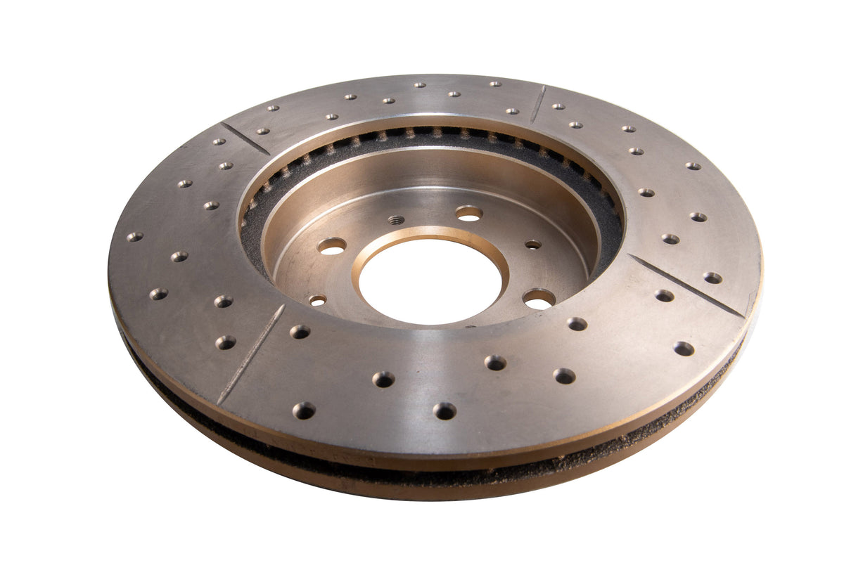 DBA 90-01 Integra/93-05 Civic Front Drill & Slot Street Series Rotor (4 Lug Only) - DBA474X