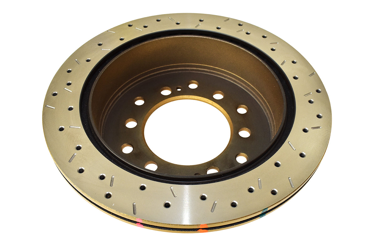DBA Toyota Cruiser Rear Drilled & Slotted 4000 Series Rotor - DBA4793XS