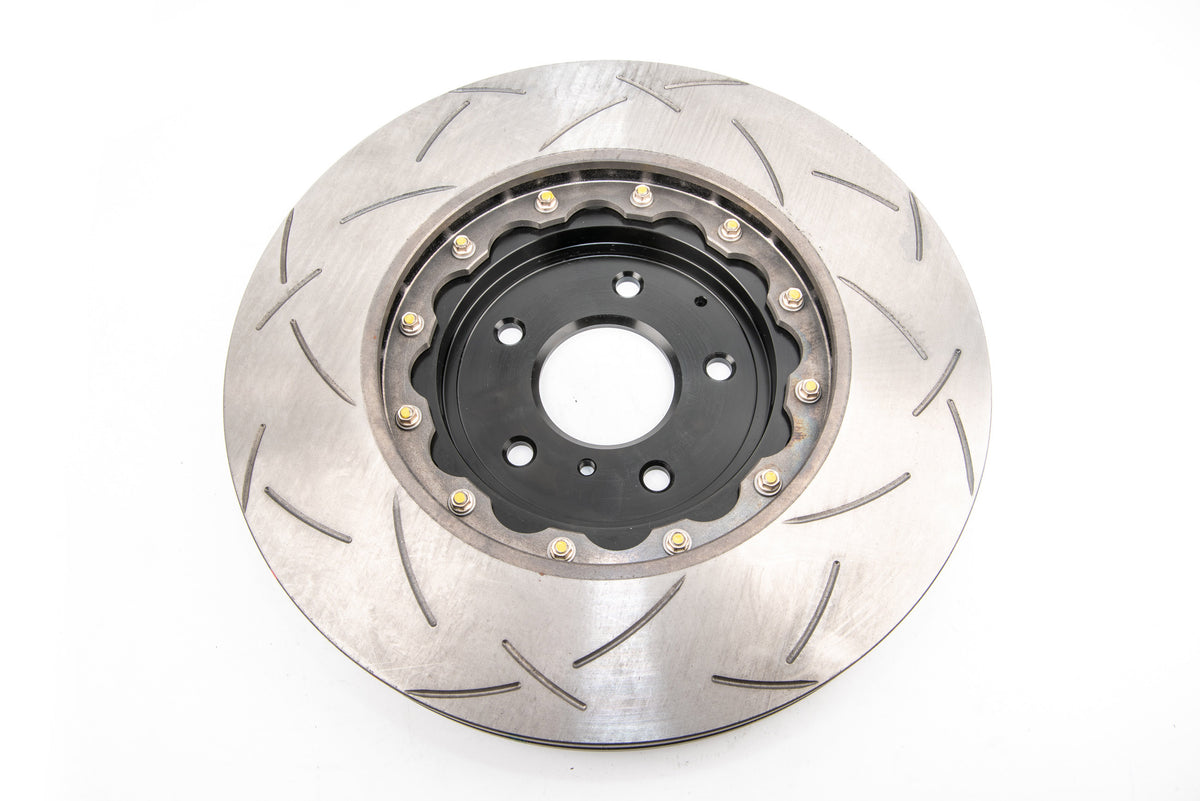 DBA 09-21 Nissan 370Z Sport Front Slotted 5000 Series 2 Piece Rotor Assembled w/ - DBA52314BLKS
