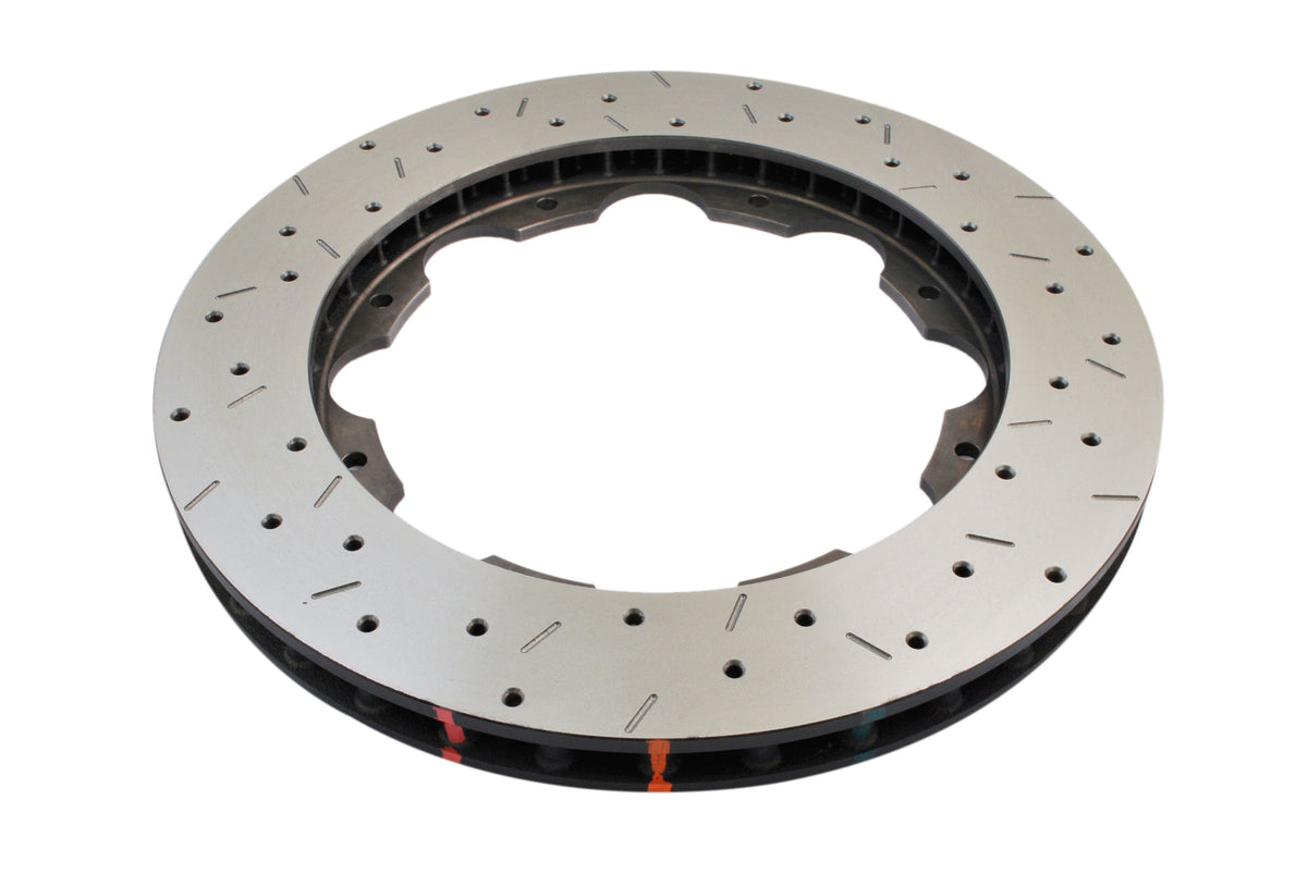 DBA 09-24 Nissan GTR Rear 5000 Series Drilled & Slotted Ring - DBA52323.1XS