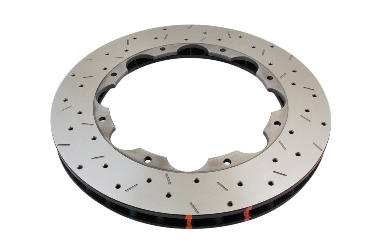 DBA 09-24 Nissan GTR Rear 5000 Series Drilled & Slotted Ring - DBA52323.1XS