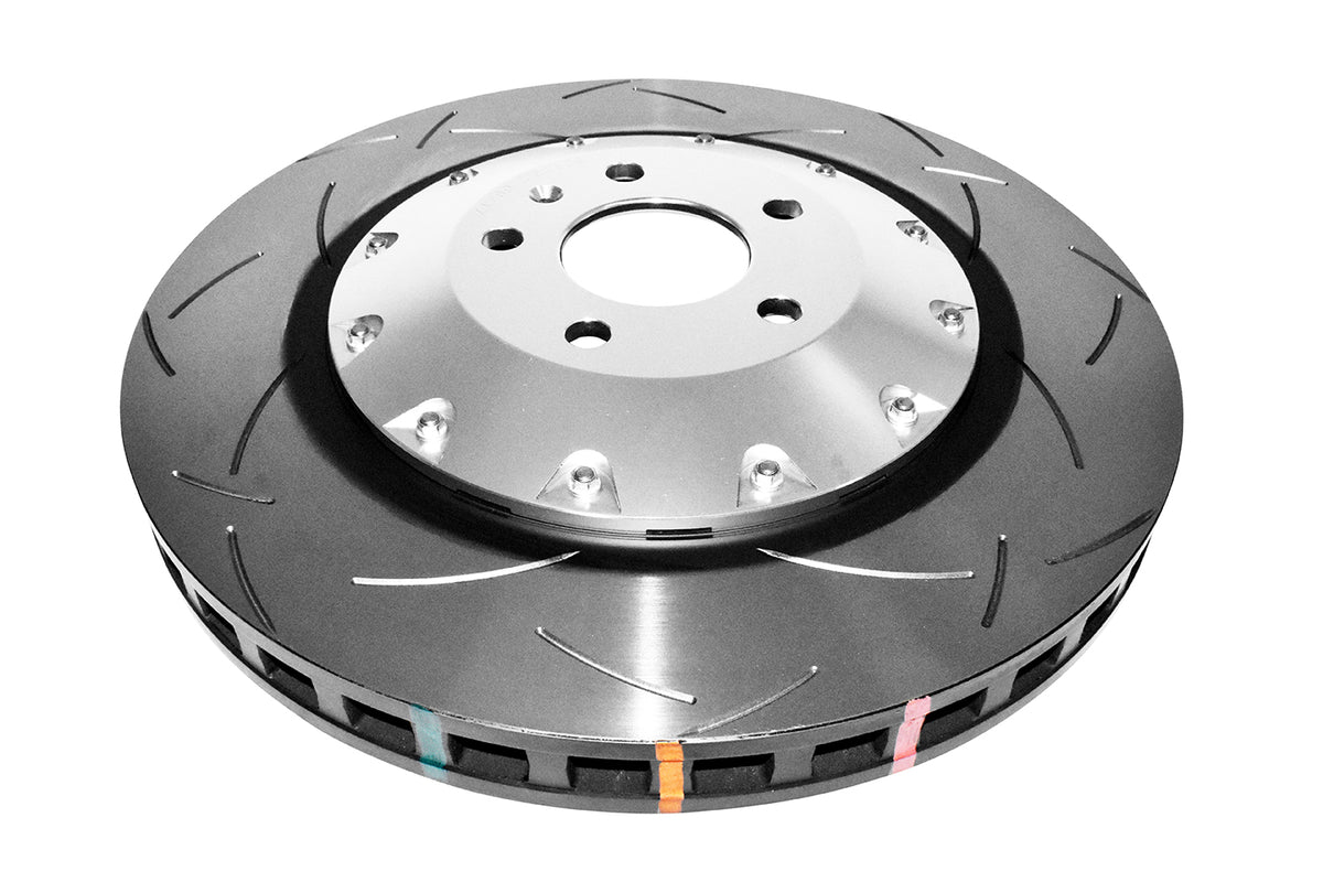 DBA 07-11 Audi S6 Front 5000 Series Slotted Rotor w/ Silver Hat - DBA52778SLVS