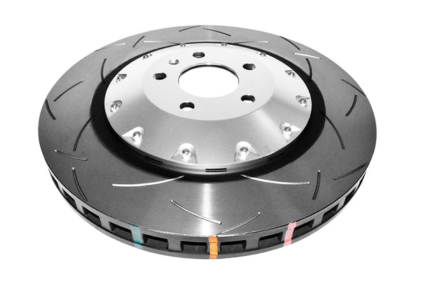 DBA 07-11 Audi S6 Front 5000 Series Slotted Rotor w/ Silver Hat - DBA52778SLVS