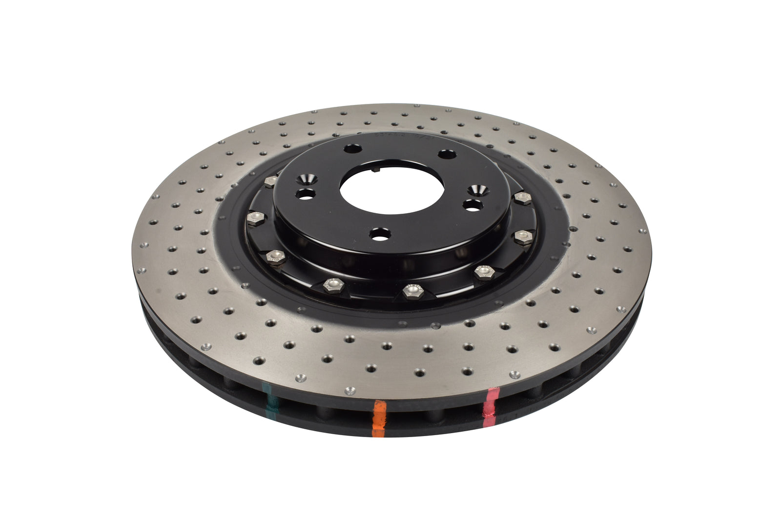 DBA 2018+ Hyundai I30 N Performance Front Crossdrilled/Dimpled 5000 Series Rotor - DBA53146BLKXD