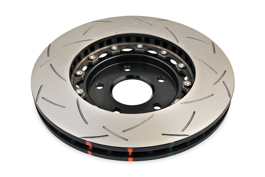 DBA Nissan Skyline (Various) Front Slotted 5000 Series 2 Piece Rotor Assembled w/ Black Hat - DBA5928BLKS