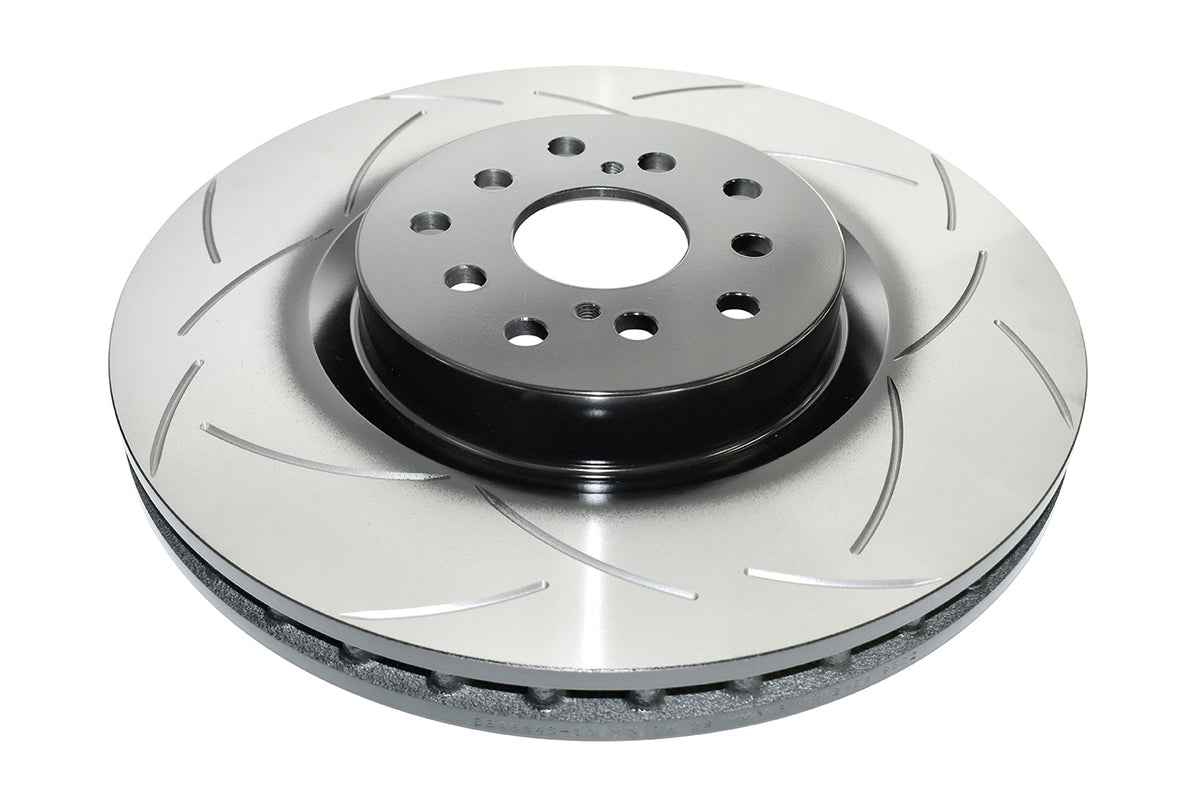 DBA 02-09 Subaru WRX STi 10 Stud Hole Front Slotted Street Series Rotor - DBA654S-10