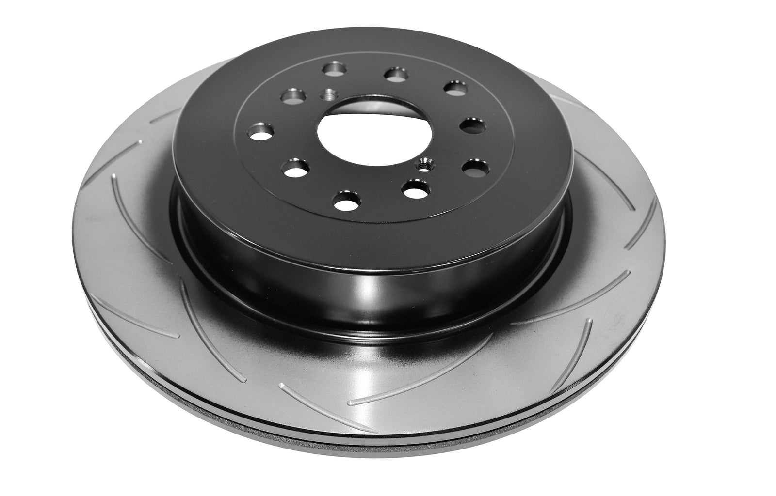 DBA 02-09 Subaru WRX / 02-07 STi 10 Stud Hole Rear Slotted Street Series Rotor - DBA655S-10