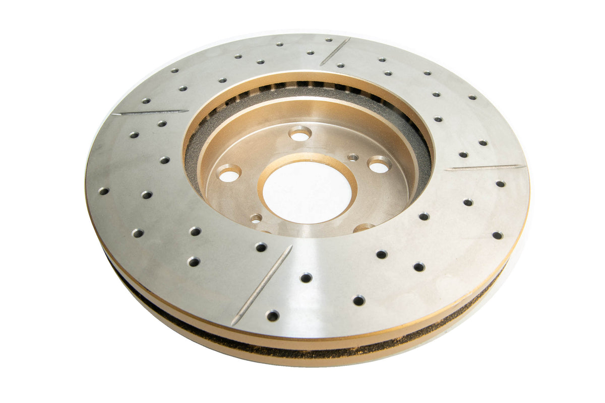 DBA 92-06 Toyota Camry 4 Cyl/6 Cyl Front Drilled & Slotted Street Series Rotor - DBA735X