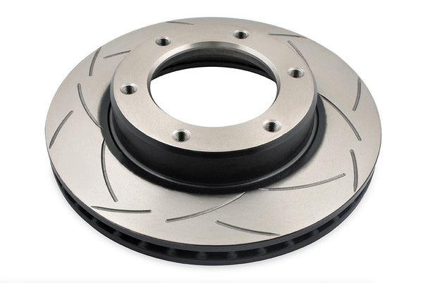 DBA 90-92 Toyota Land Cruiser Front Street Series Slotted Brake Rotor - DBA782S