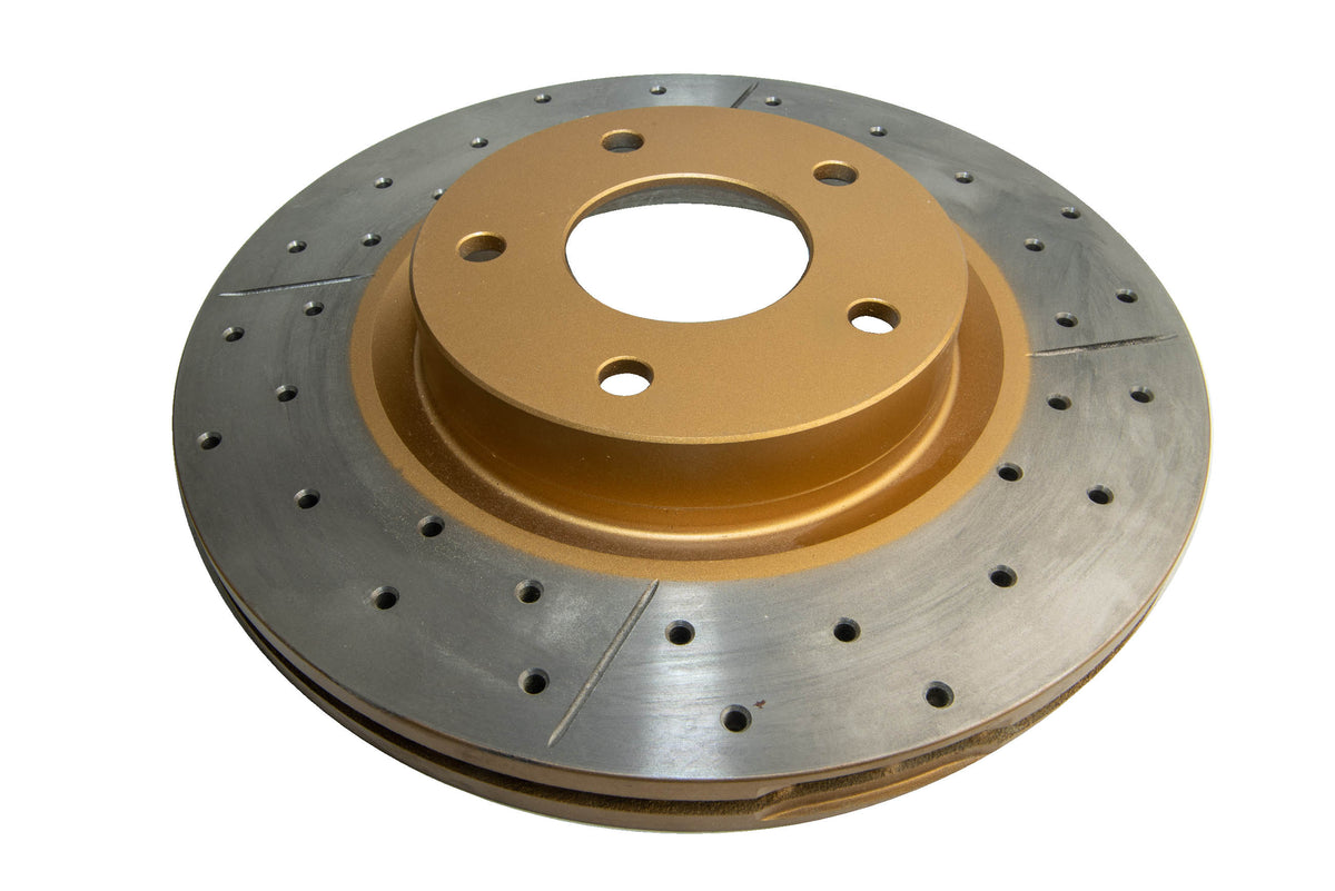 DBA 03-05 350Z / 03-04 G35 / 03-05 G35X Front Drilled & Slotted Street Series Rotor - DBA954X