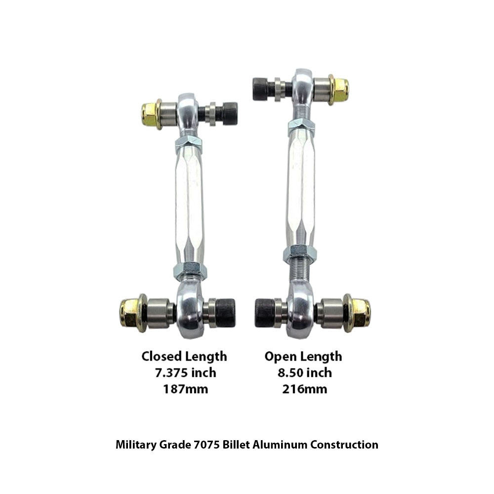 UPR - Pro-Series™ Billet Adjustable Front Sway Bar End Links (fits 2005-Present Dodge) UPR - DC-2011-02 for 2005 Dodge Challe