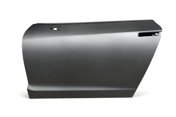 Seibon 09-10 Nissan GTR R35 Dry Carbon Fiber Door Pair - DD0910NSGTR-OE-DRY
