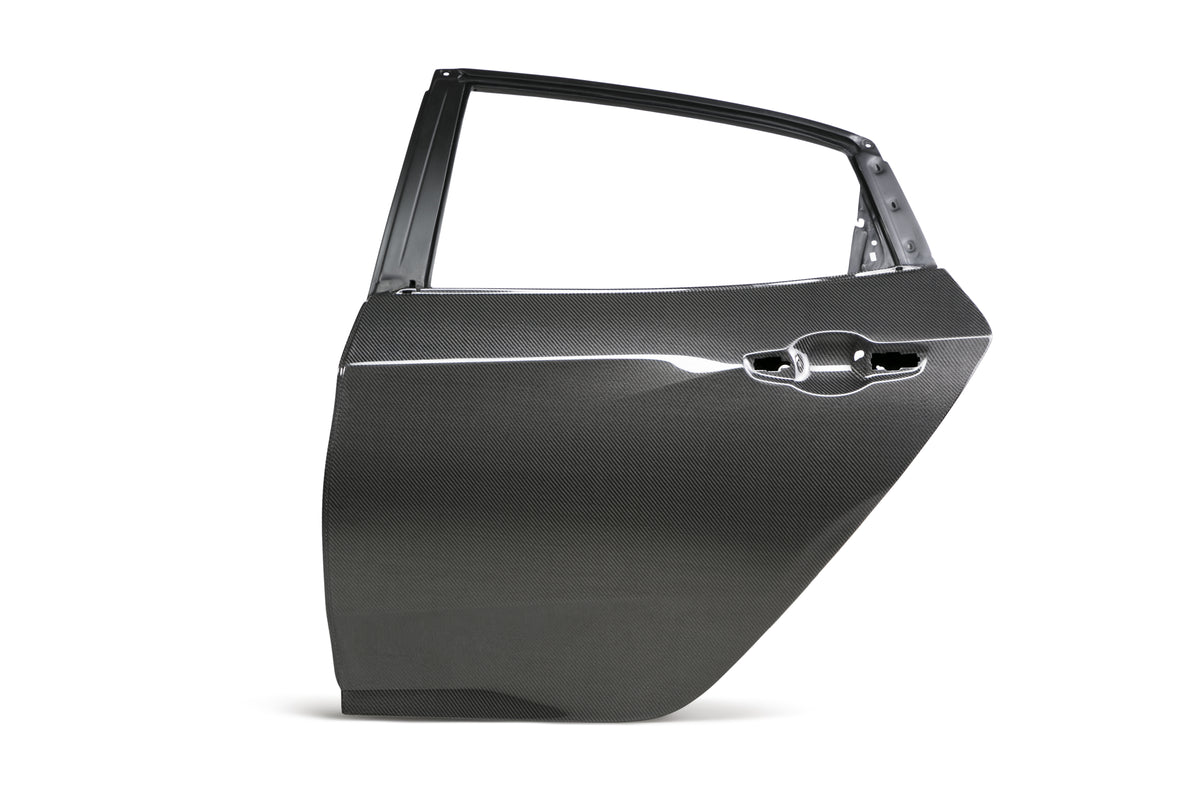 Seibon 2017 Honda Civic Type-R OE Style Gloss Carbon Fiber Rear Doors - DD17HDCVR-R