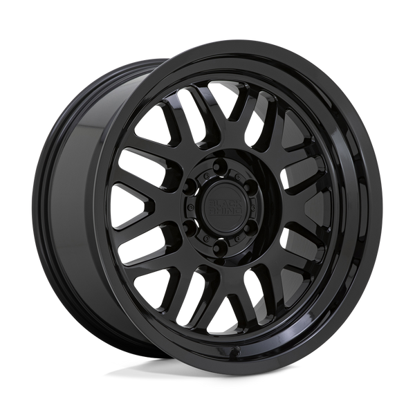 Black Rhino Hard Alloys Delta 18X9.5 6X120 +12MM Gloss Black
