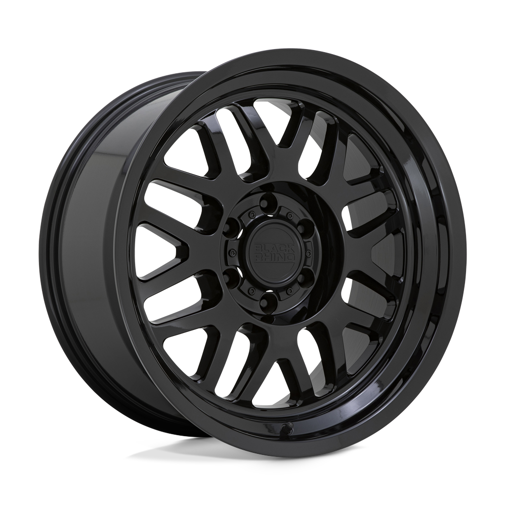 Black Rhino Hard Alloys Delta 17X9.5 5X139.7 +2MM Gloss Black