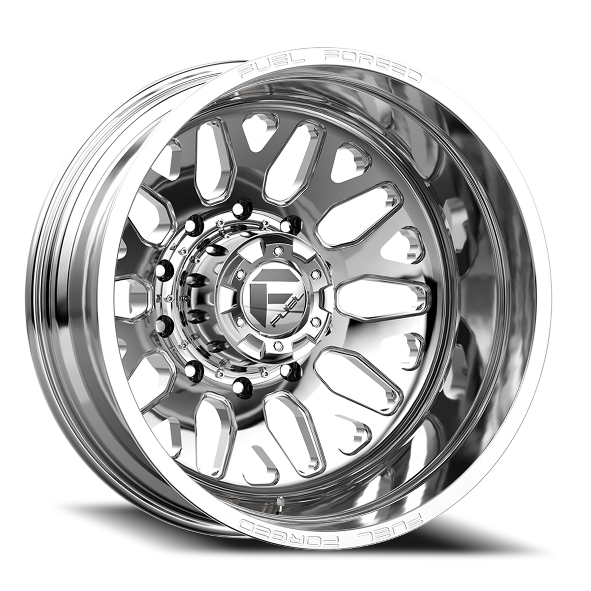 Fuel Off-Road Dually Wheels 20X8.25 FF19D Dually DE19 PO Polished
