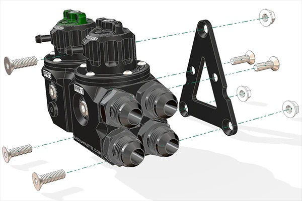 Radium Dual Fuel Pressure Regulator (DFPR) - 20-1102