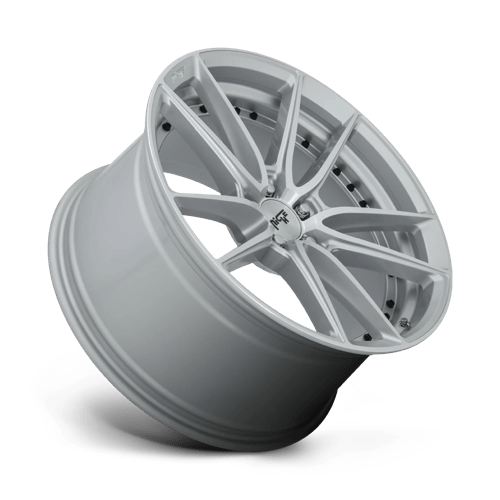 Niche M221 Dfs 18X8 5X114.3 +40MM Gloss Silver Machined
