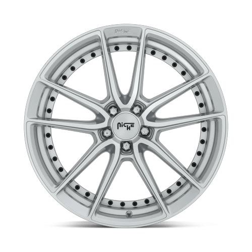 Niche M221 Dfs 18X8 5X114.3 +40MM Gloss Silver Machined