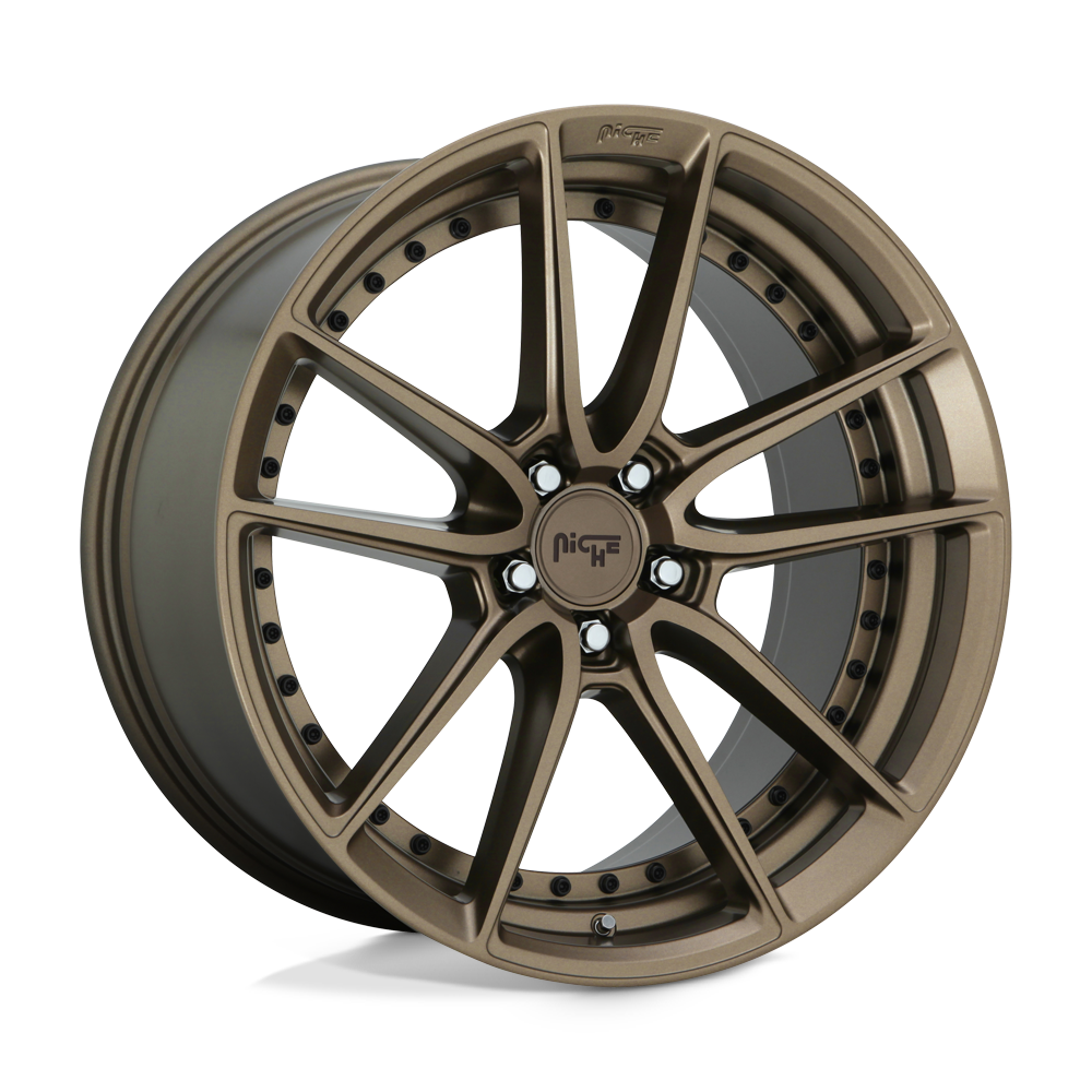 Niche 1PC M222 Dfs 20X10.5 5X114.3 +40MM Matte Bronze