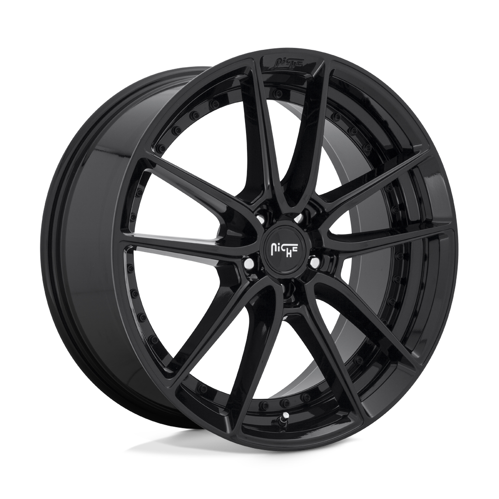 Niche 1PC M223 Dfs 18X8 5X120 +40MM Gloss Black
