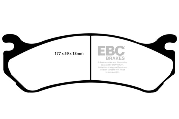 EBC S2 Brake Pad and Rotor Kit