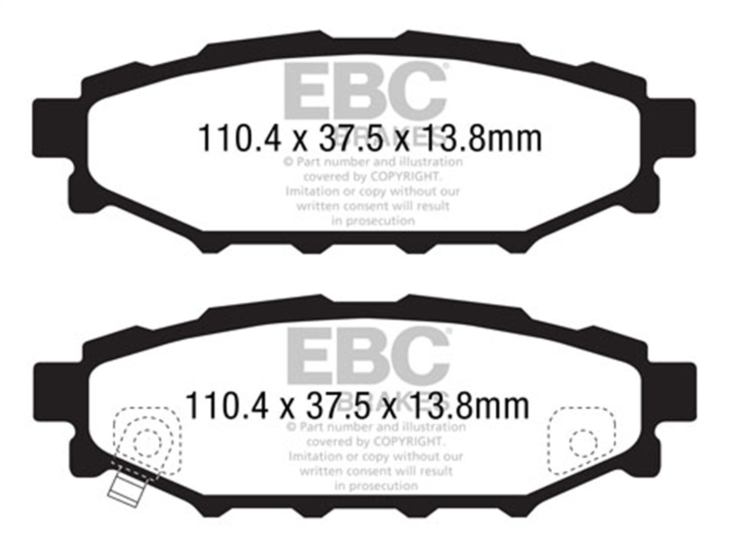 EBC S20 Brake Pad and Rotor Kit - S20K1777