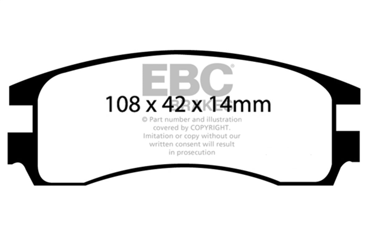 EBC S20 Brake Pad and Rotor Kit - S20K1418