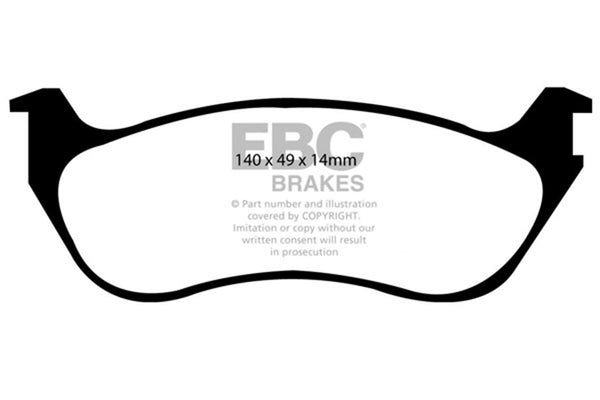EBC S15 Brake Pad and Rotor Kit - S15KR1040