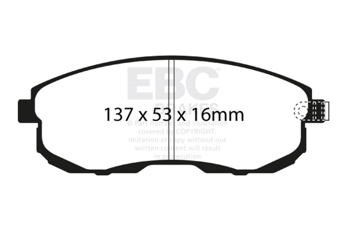 EBC S20 Brake Pad and Rotor Kit - S20K1631
