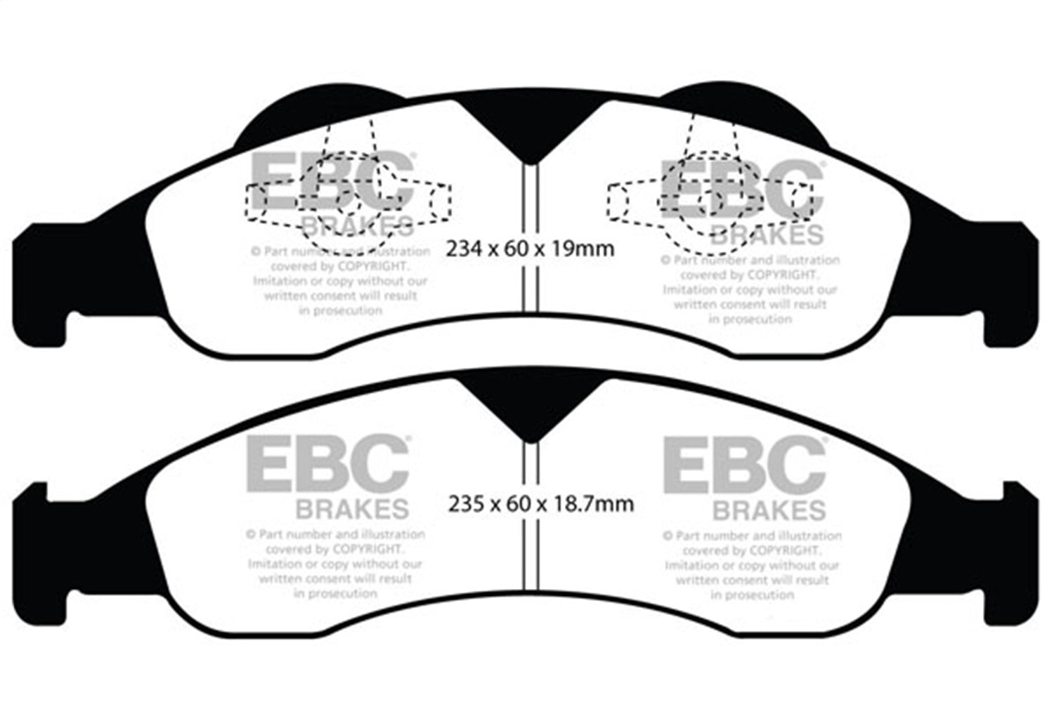 EBC S20 Brake Pad and Rotor Kit - S20K1157