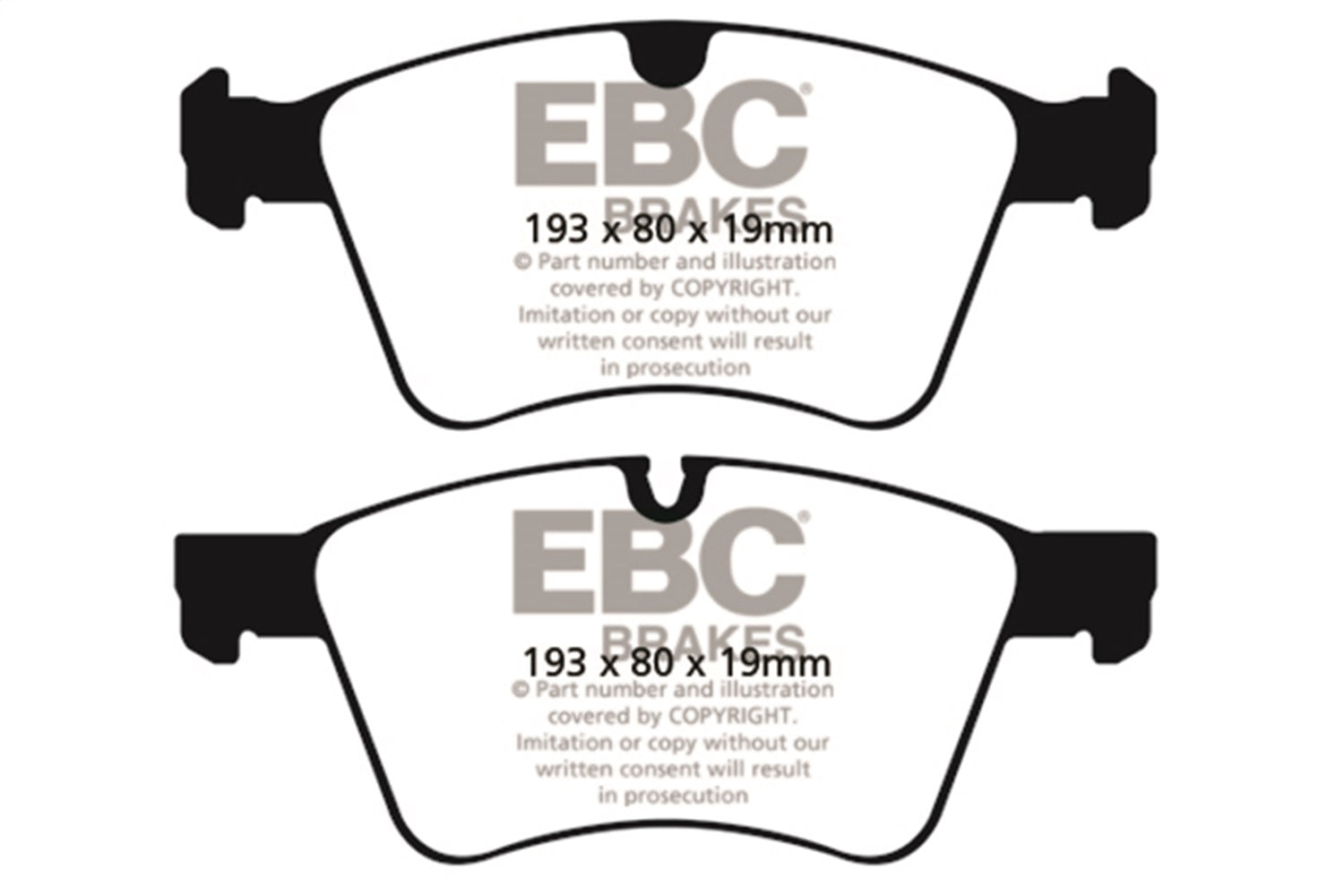 EBC S13 Brake Pad and Rotor Kit - S13KF1678