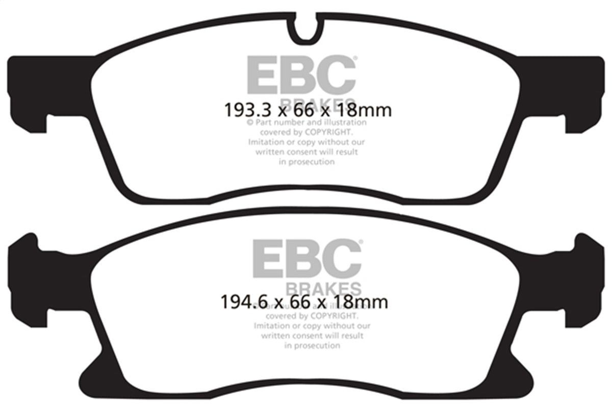 EBC S15 Brake Pad and Rotor Kit - S15KF1021