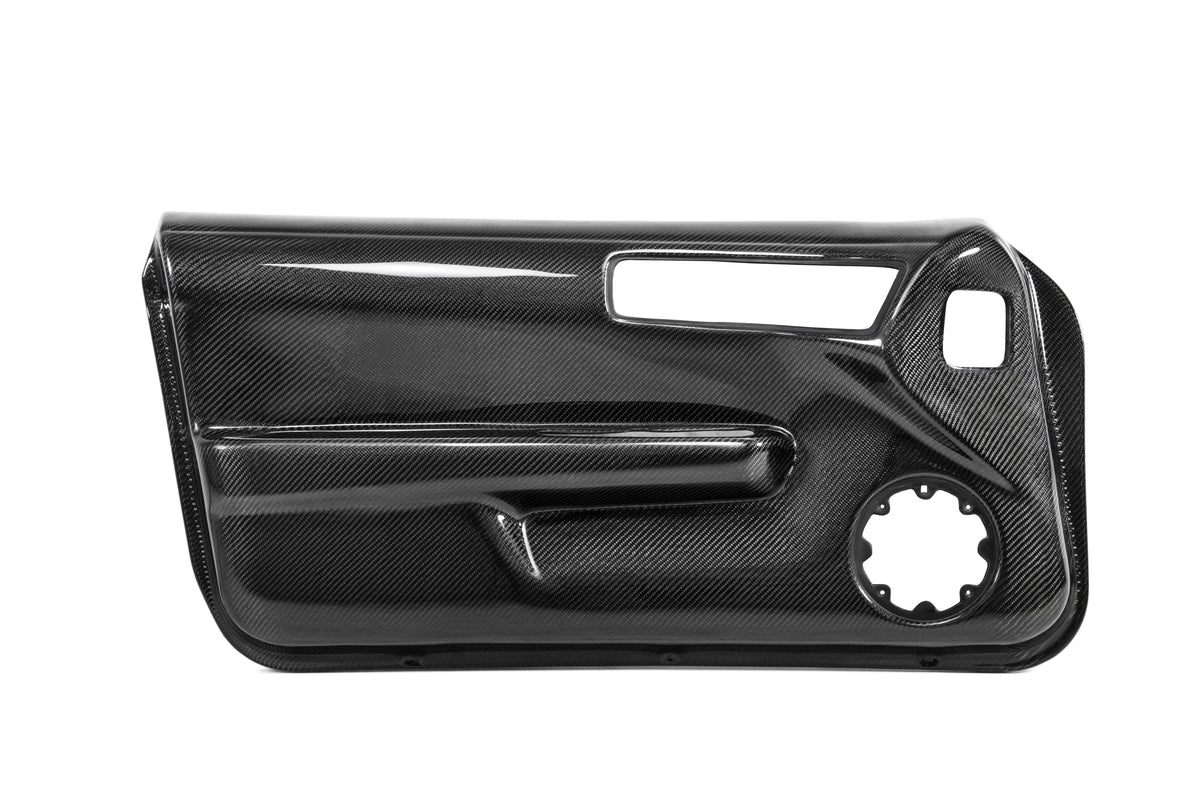 Seibon 95-98 Nissan 240SX OEM-Style Carbon Fiber Door Panels (Pair) - DP9598NS240-OE