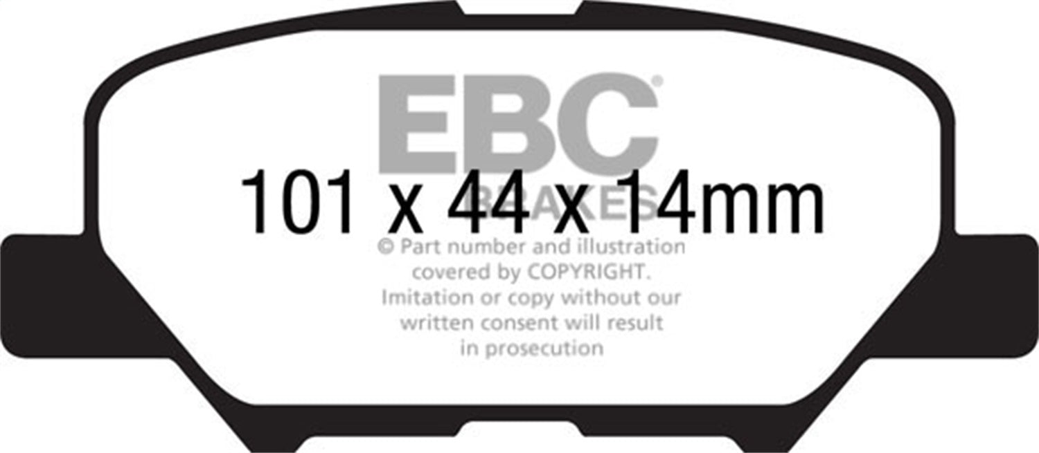 EBC S2 Brake Pad and Rotor Kit