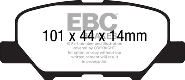 EBC S2 Brake Pad and Rotor Kit