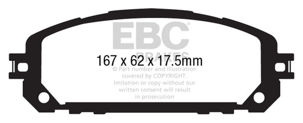 EBC S15 Brake Pad and Rotor Kit - S15KF1264