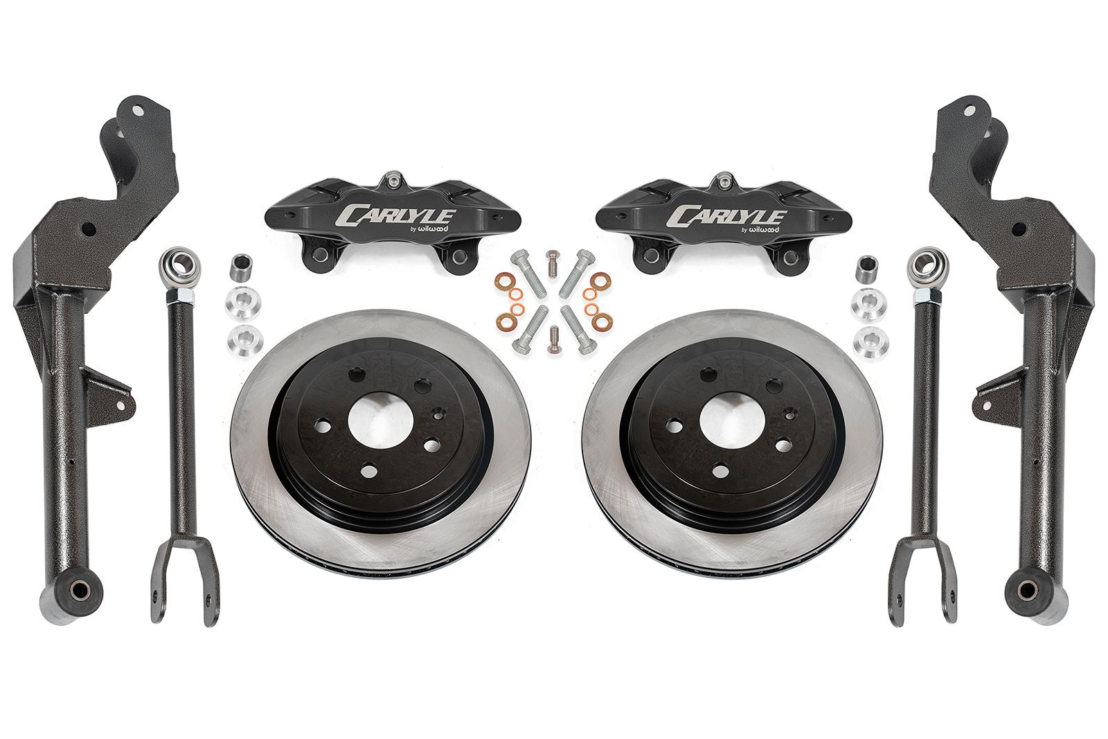 BMR 10-15 Chevrolet Camaro 15in Conversion Kit w/ Solid Rotors & Black Calipers - DRP350H for 2010-2015 Chevrolet Camaro