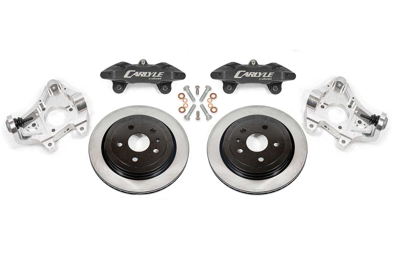BMR 14-19 Chevrolet Corvette 17in Conversion Kit w/ Solid Rotors & Black Calipers - DRP574 for 2014-2019 Chevrolet Corvette